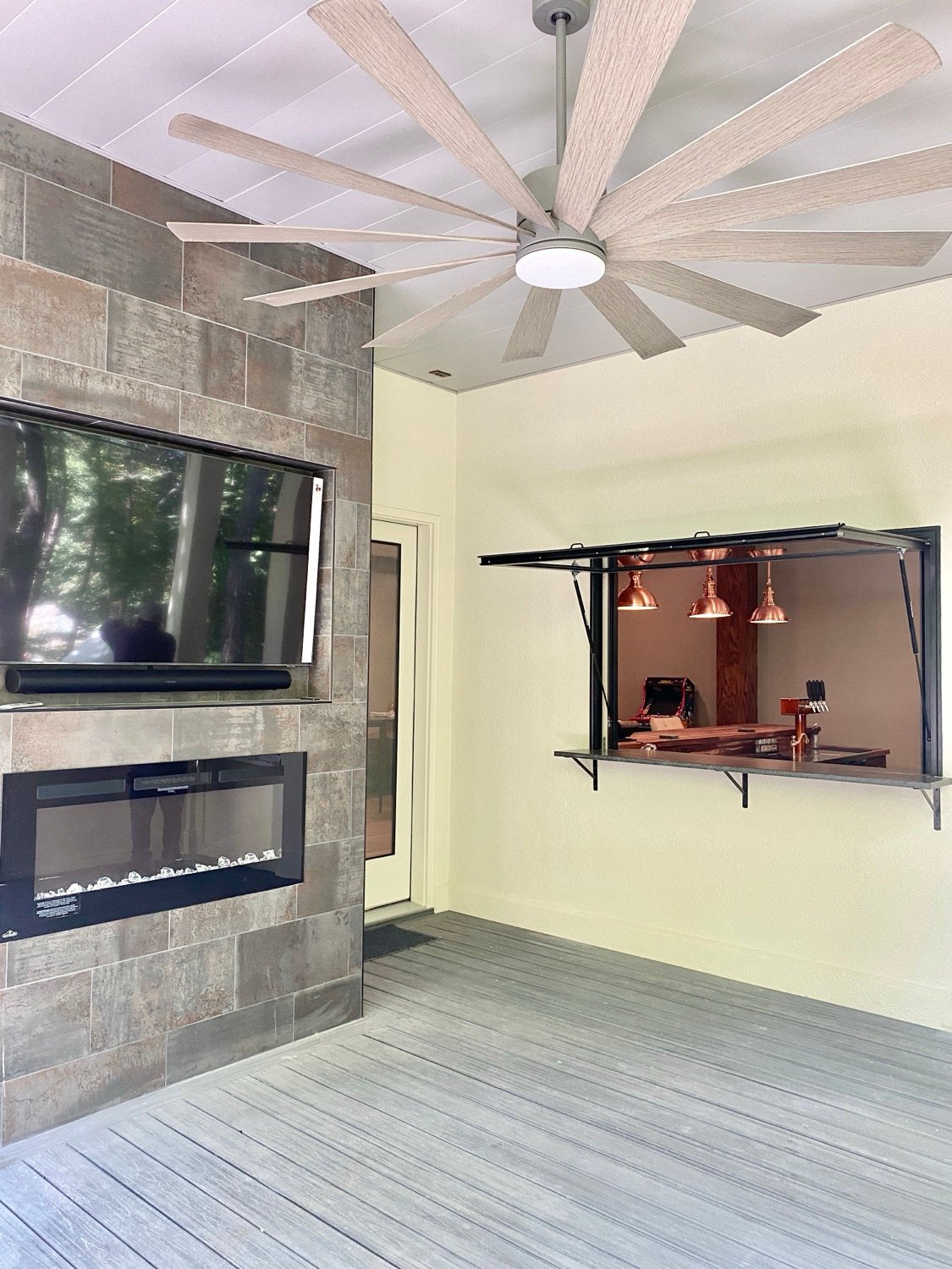 Kohler Project, Basement Remodel and Deck Rebuild, by GHIR Construction in Alpharetta, GA