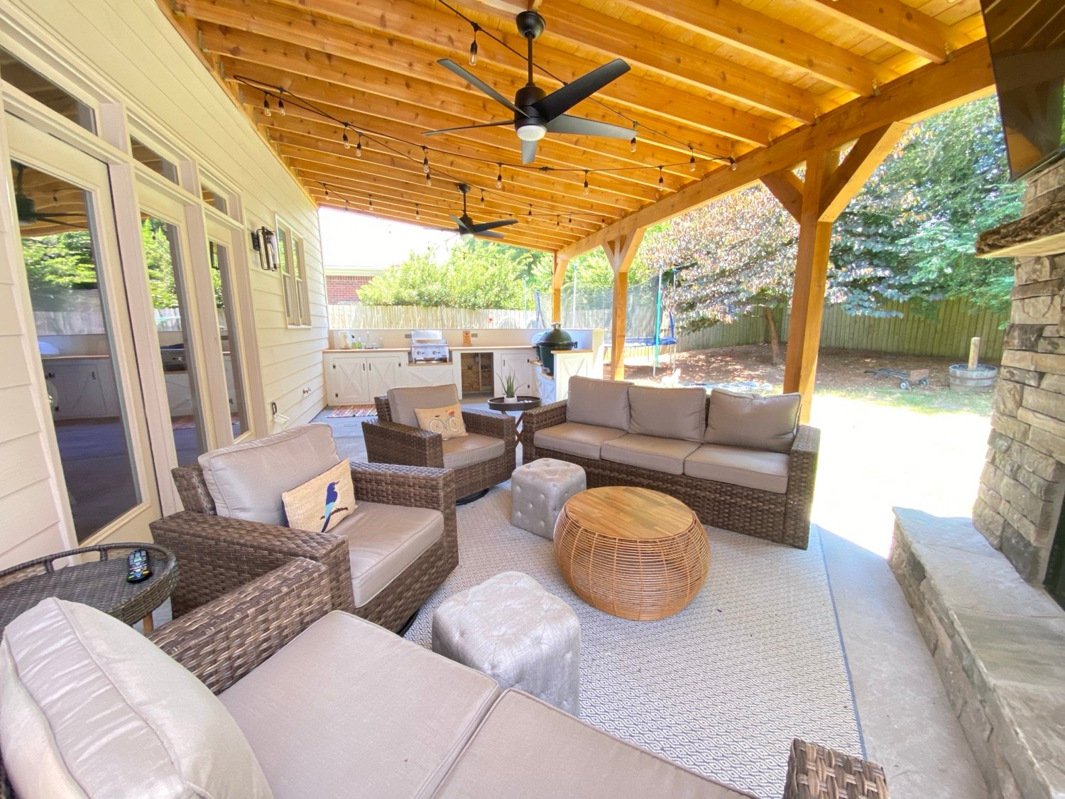 Smith Project, Porch and Outdoor Living Addition by GHIR Construction