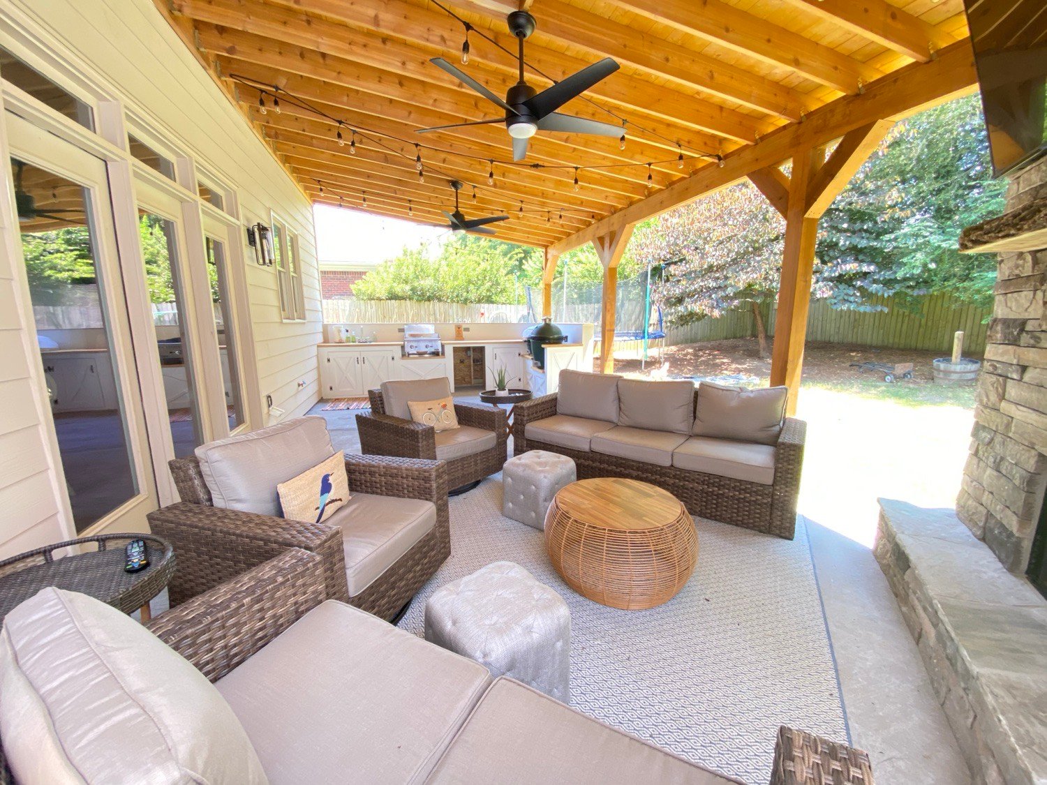 Smith Project, Porch and Outdoor Living Addition by GHIR Construction